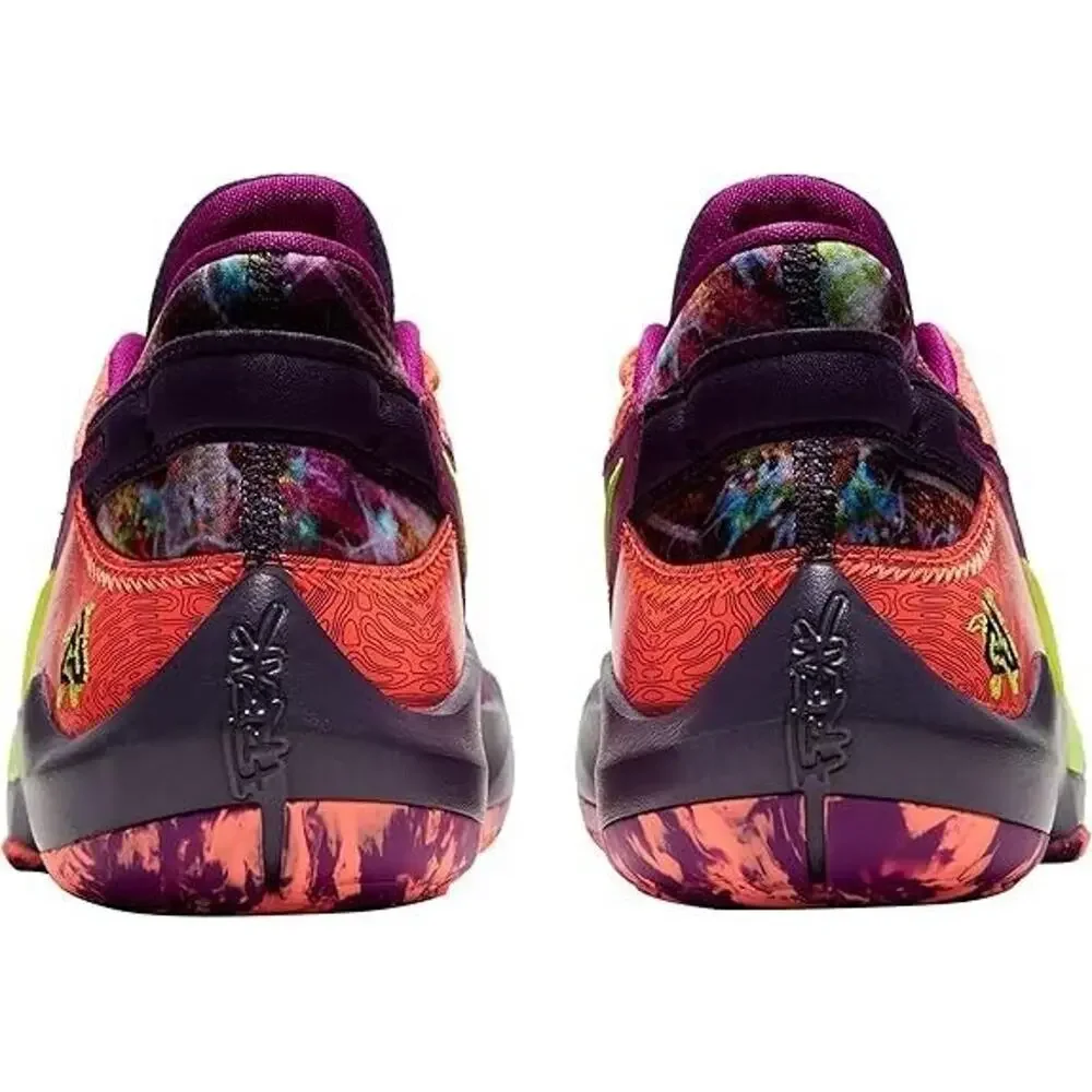 NIKE FREAK 2 SE (GS) BIG KIDS CZ4177 MANGO PLUM VOLT SIZE 6 YOUTH - WOMENS 7.5